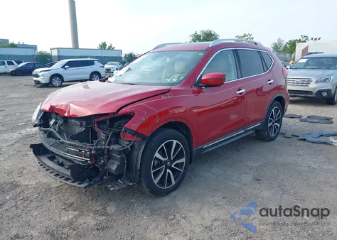 2017 Nissan Rogue Sl z USA, uszkodzony, nr VIN JN8AT2MV0HW273465